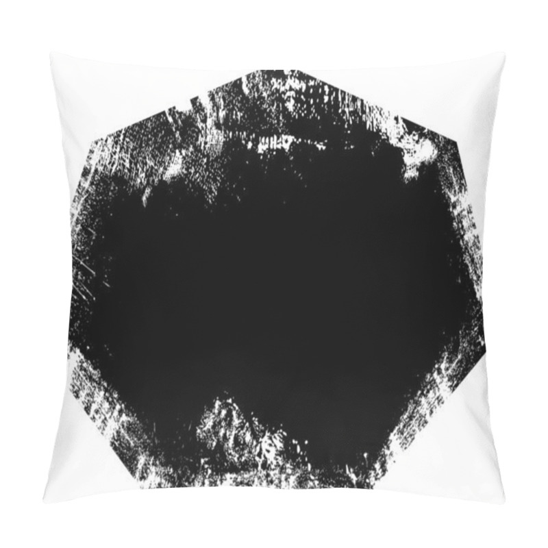 Personality  Ragged Border - Grunge Vector Illustration Background Pillow Covers