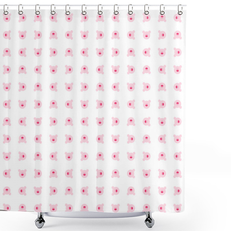 Personality  Seamless Background Pattern Shower Curtains