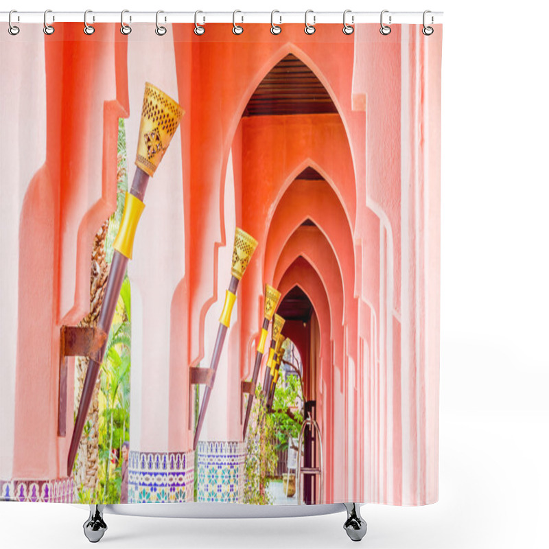 Personality  Architecture Morocco Style Shower Curtains