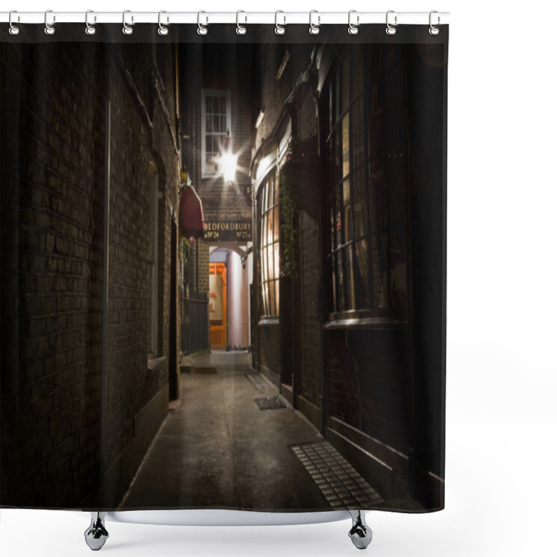 Personality  Old Fashioned London Alleyway Shower Curtains