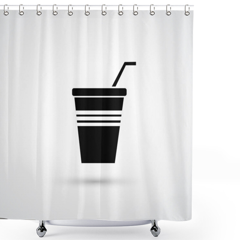 Personality  Soft Drink Shower Curtains