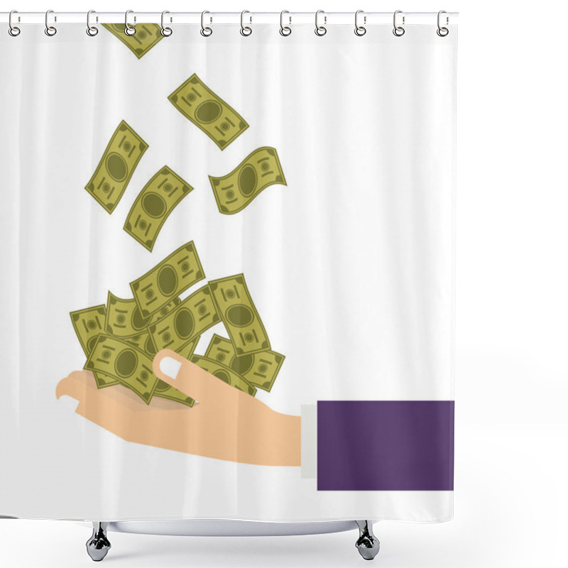 Personality  Money Design  Shower Curtains