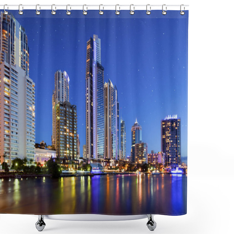 Personality  Goldcoast  Surfers Paradise  Australia Shower Curtains