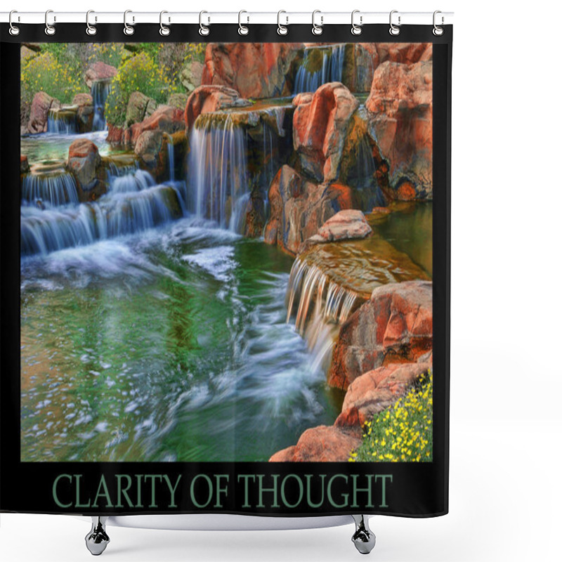 Personality  Clarity Of Thought Shower Curtains