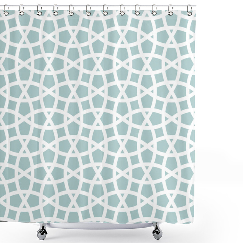 Personality  Tangled Lattice Pattern Shower Curtains