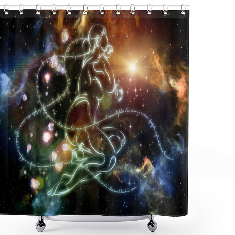 Personality  Numeric Rhyme Shower Curtains