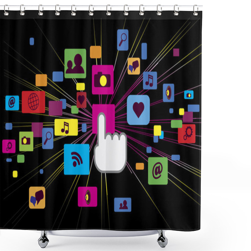 Personality  Application Shower Curtains