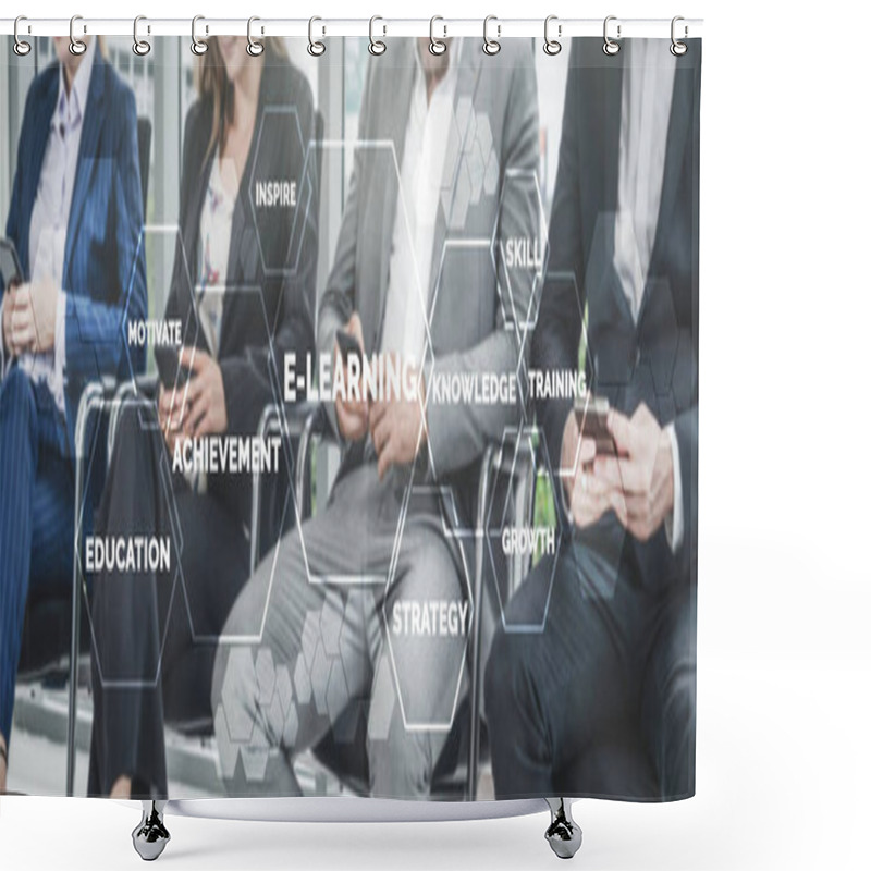 Personality  E-learning For Student And University Concep Shower Curtains