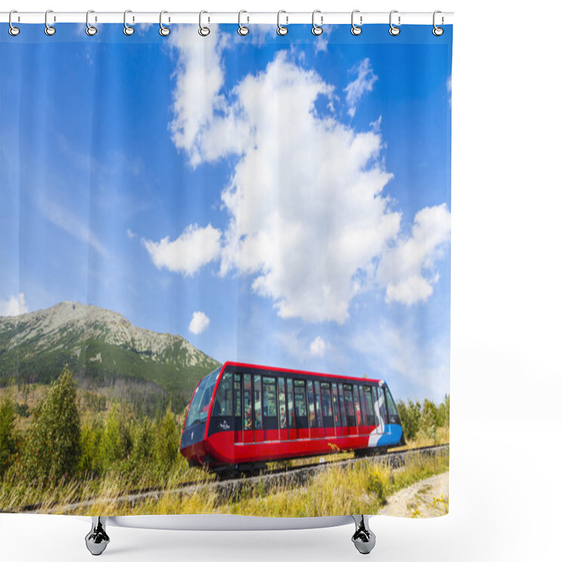 Personality  Cable Railway In High Tatras, Slovakia Shower Curtains