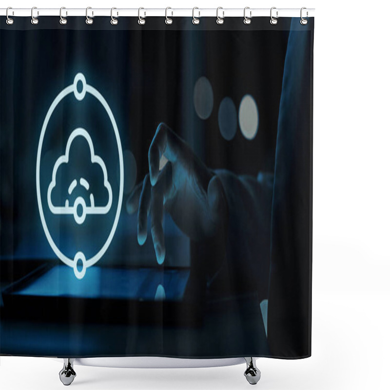 Personality  Enhance Efficiency And Collaboration With Advanced Cloud Integration Shower Curtains