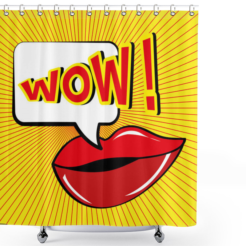 Personality  Pop Art Design Shower Curtains