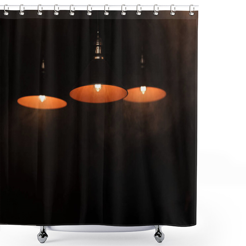 Personality  Lamps Shower Curtains