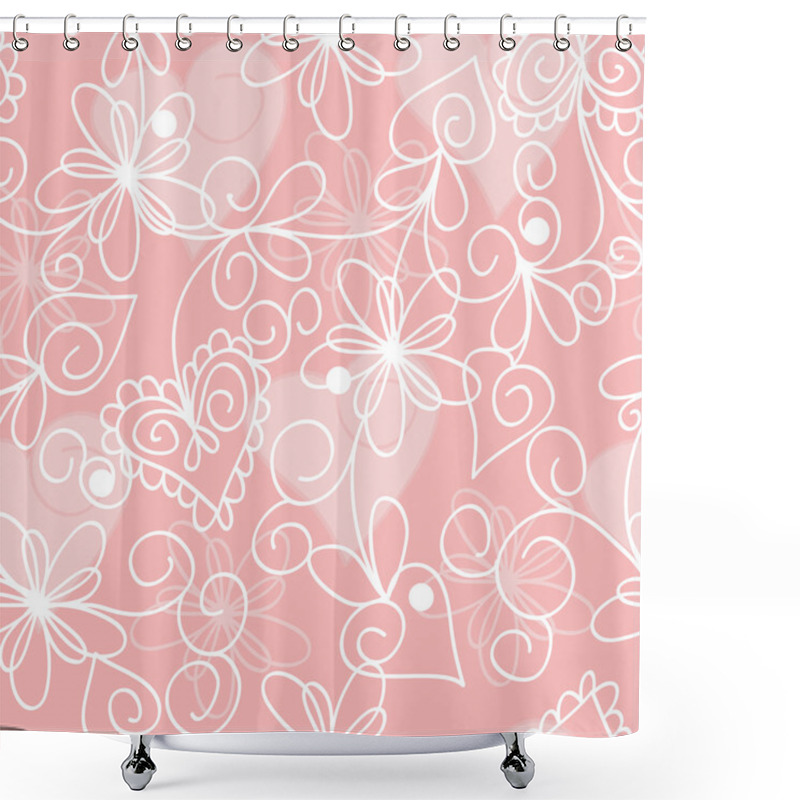 Personality  Seamless Pattern Shower Curtains