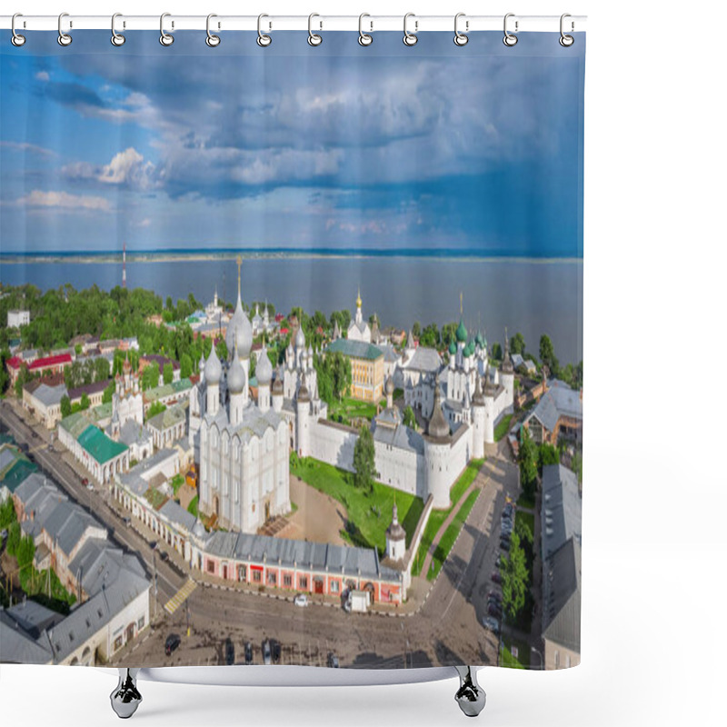 Personality  Aerial View Of Rostov Kremlin, Russia Shower Curtains