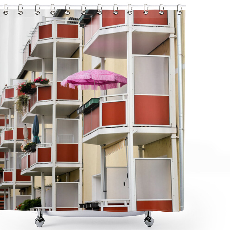 Personality  Balconies Shower Curtains