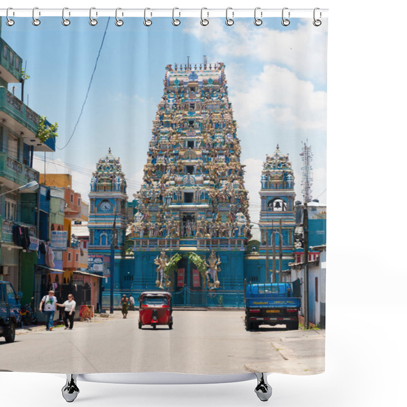 Personality  Siva Subramaniya Kovil Shower Curtains