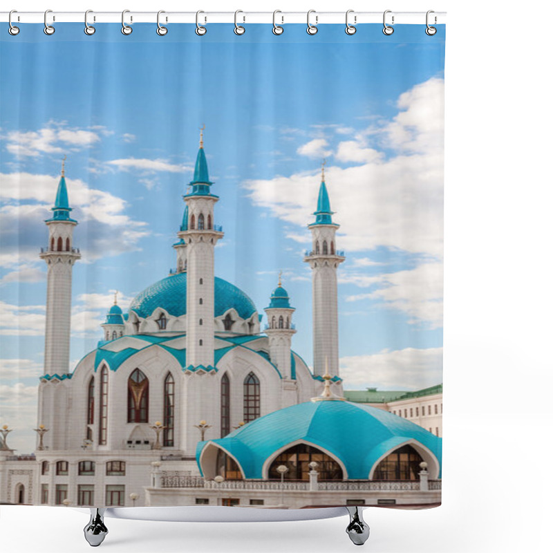 Personality  The Kul Sharif Mosque In Kazan Kremlin, Tatarstan, Russia Shower Curtains