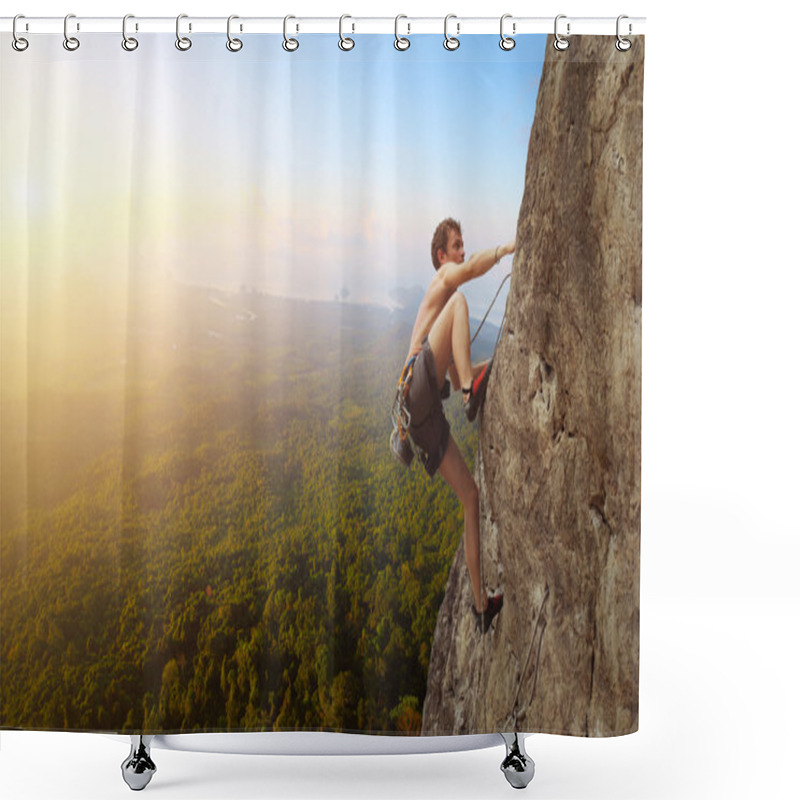 Personality  Climbing Shower Curtains