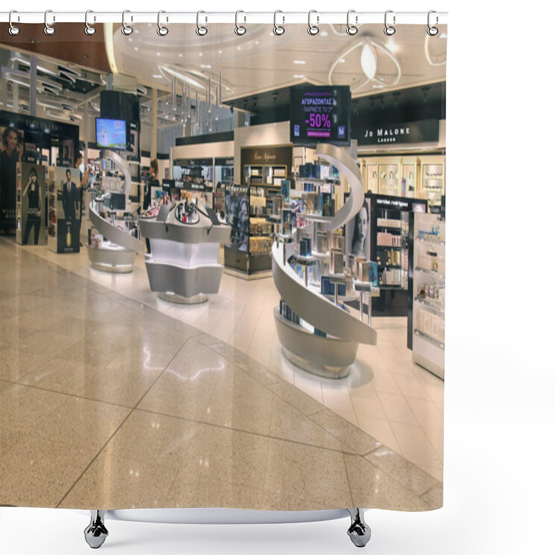 Personality  Airport Duty Free Shower Curtains