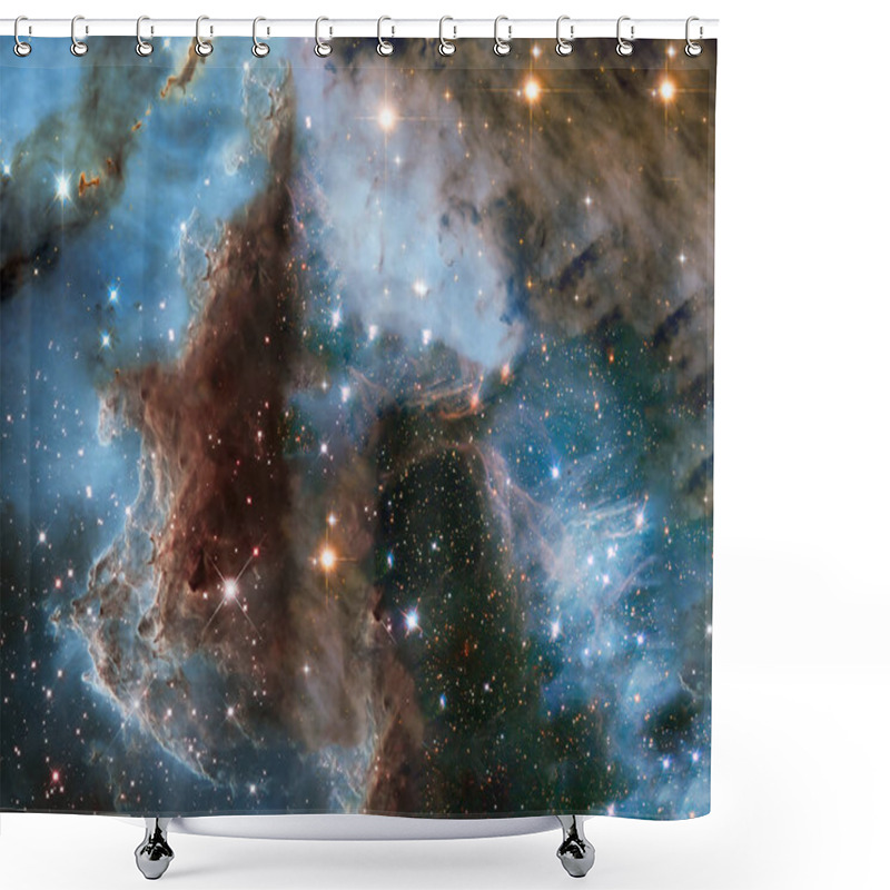 Personality  A Colourful Star Forming Region Somewhere In Deep Space Shower Curtains