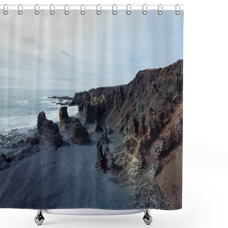 Personality  Rocky Shower Curtains