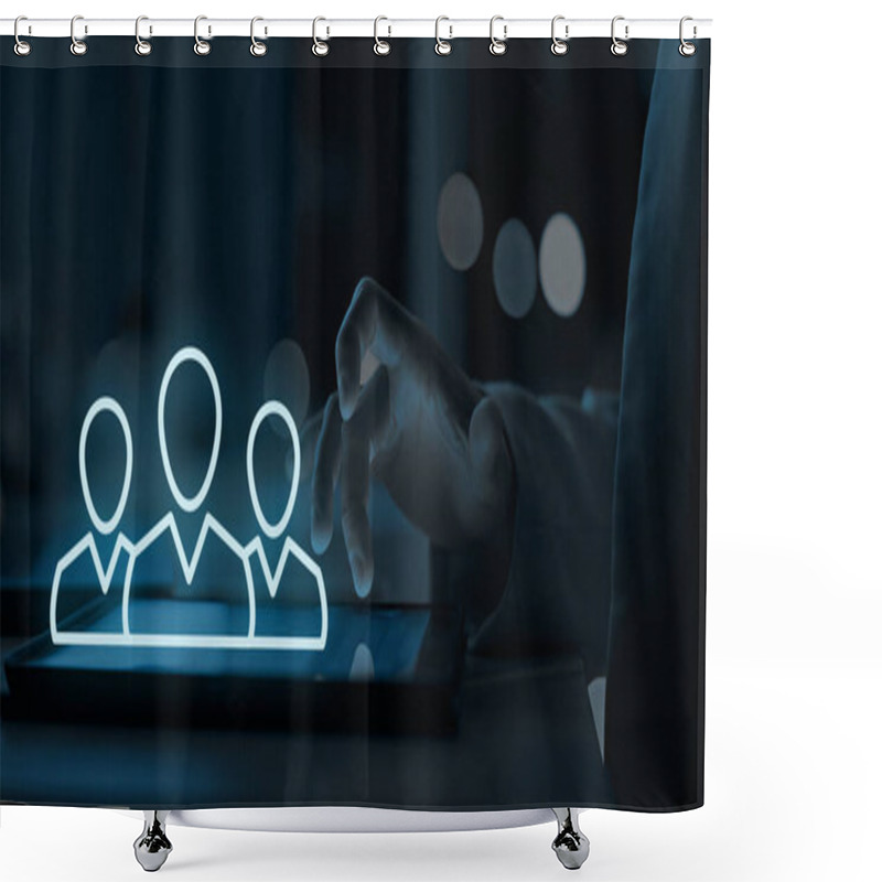 Personality  Maximize Cyber Defense With An Advanced Security Operations Center Shower Curtains