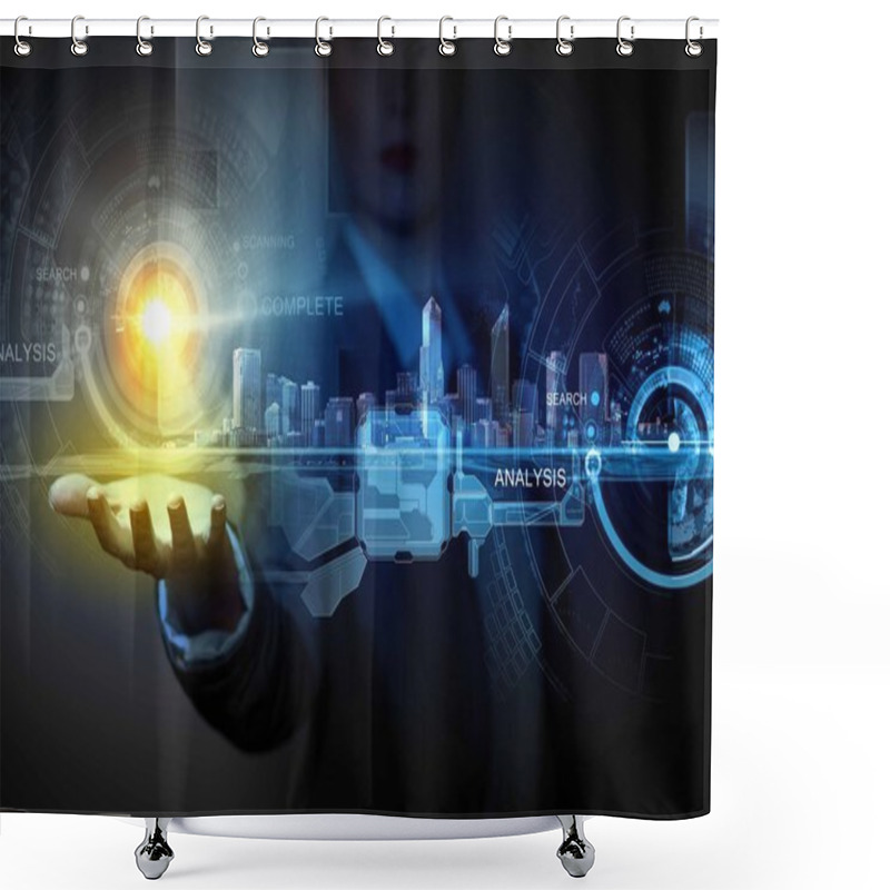 Personality  Innovation Concept Shower Curtains