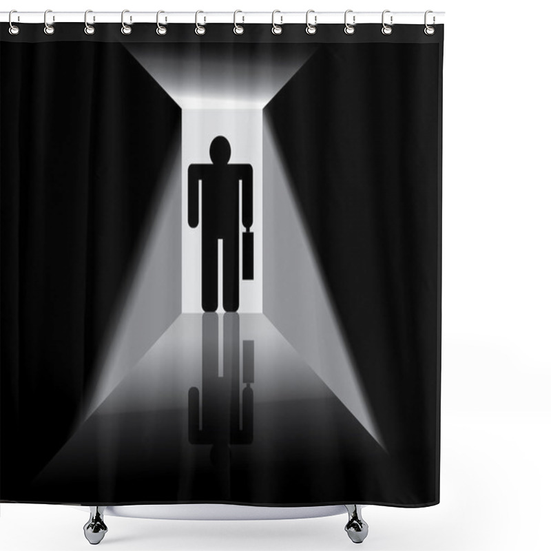 Personality  Corruption Shower Curtains