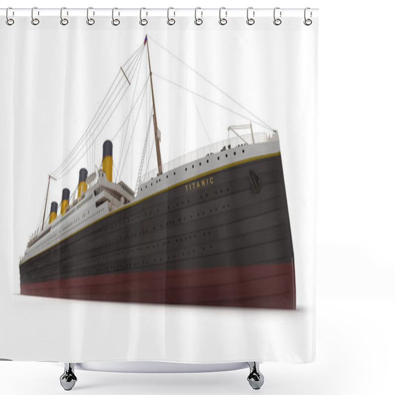 Personality  Titanic Shower Curtains