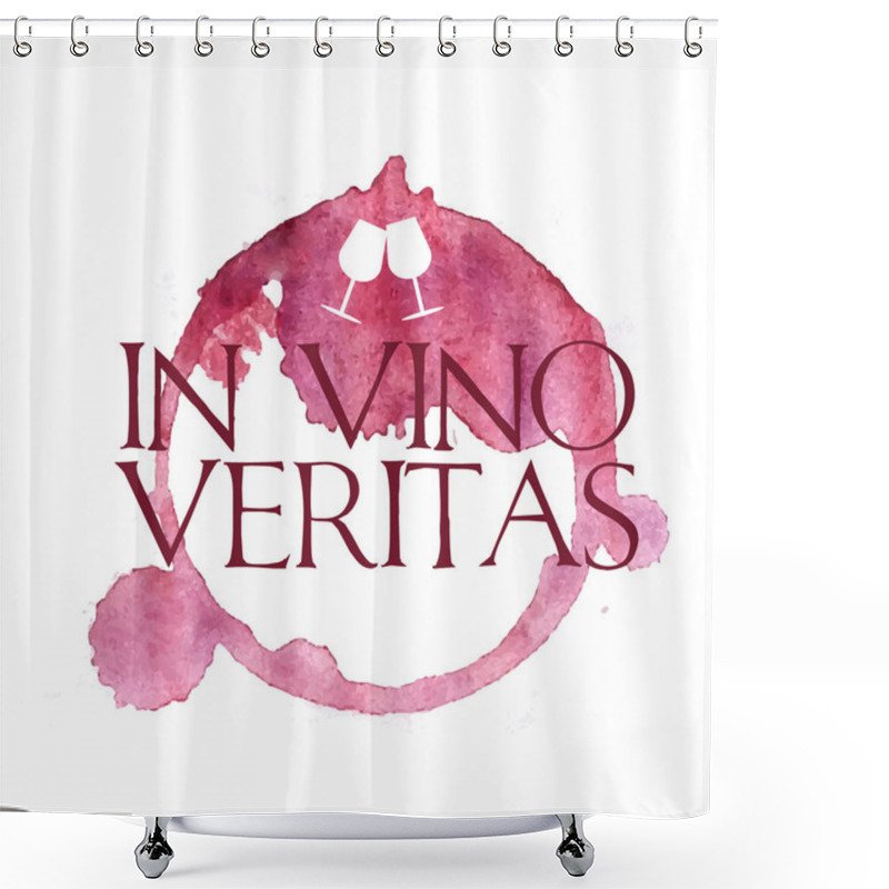 Personality  N Vino Veritas Shower Curtains