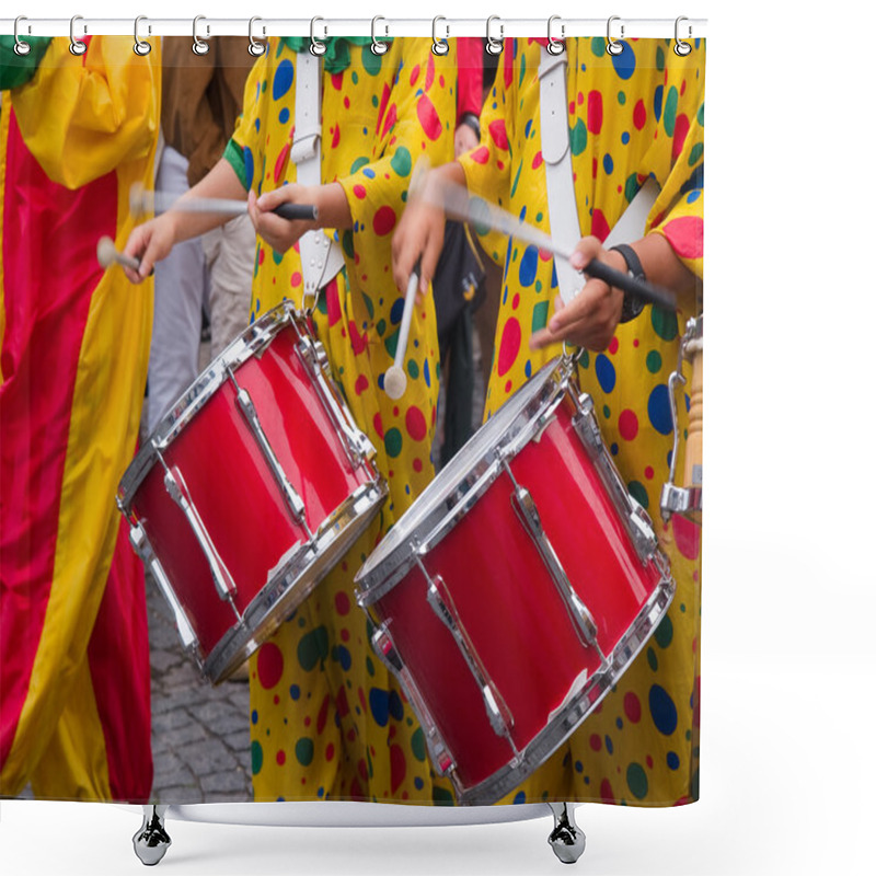 Personality  Rio Brasil Samba Cranival Music Shower Curtains