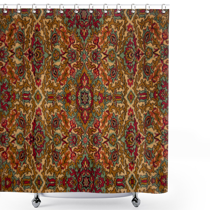 Personality  Carpet Shower Curtains