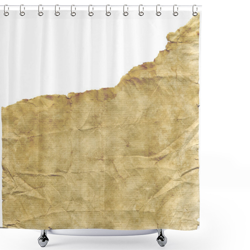 Personality  Antique Paper Shower Curtains