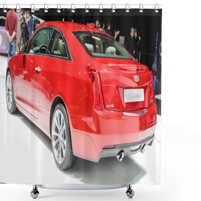 Personality  2015 Cadillac ATS Coupe Shower Curtains