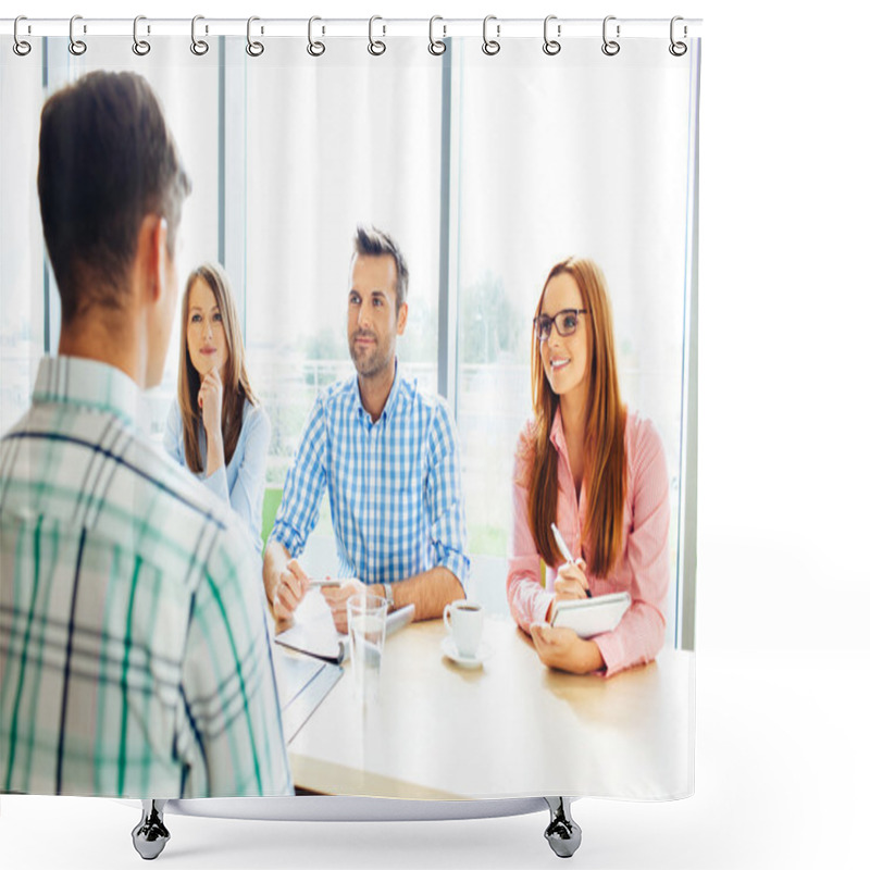 Personality  Recruitment Shower Curtains