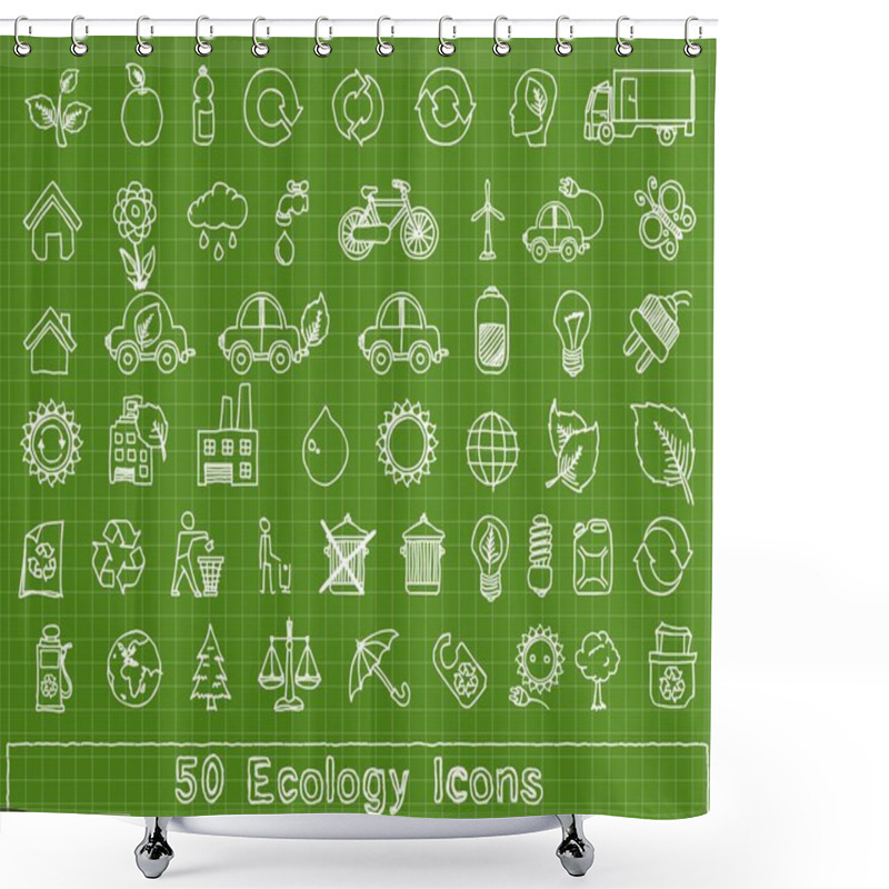 Personality  Ecology Set Shower Curtains