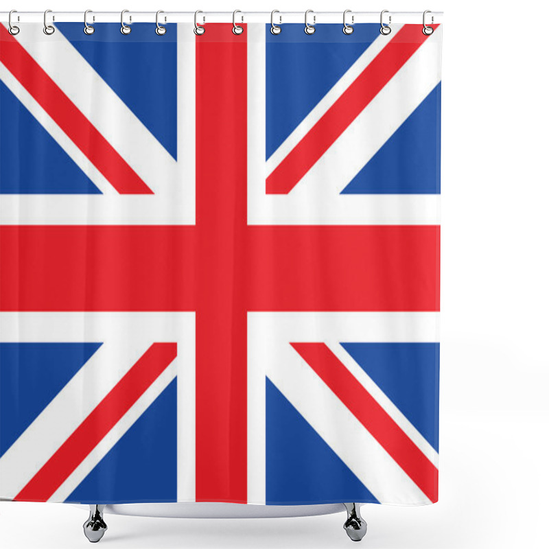 Personality  United Kingdom Flag Shower Curtains