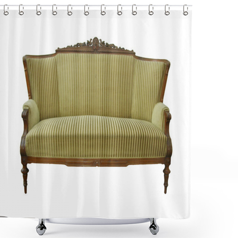 Personality  Antique Sofa, Biedermeier Sofa Shower Curtains