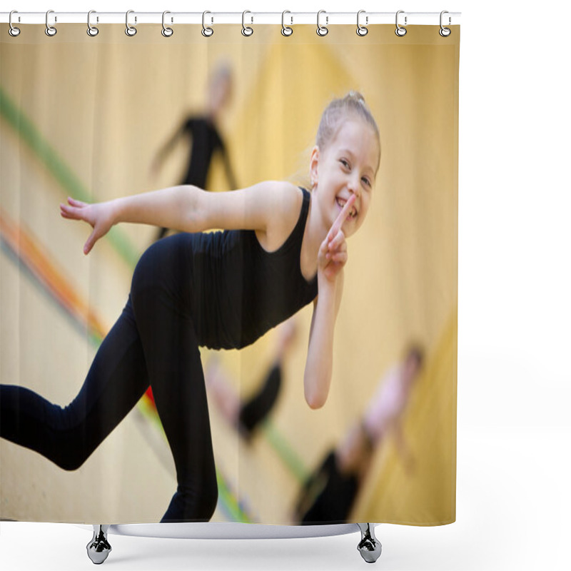 Personality  The Young Gymnast Shower Curtains