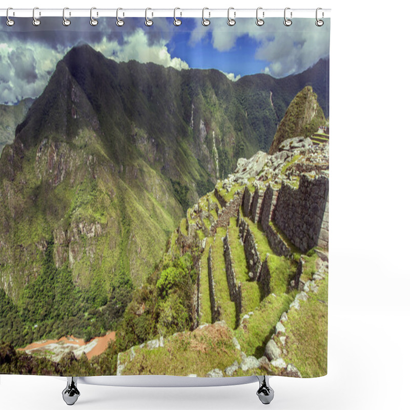 Personality  Inca City Machu Picchu (Peru) Shower Curtains