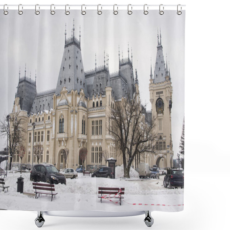 Personality  The Palace Of Culture In Iasi City Shower Curtains