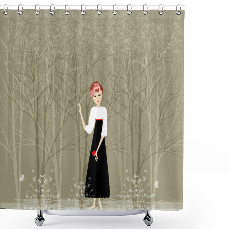 Personality  I Miss You Shower Curtains