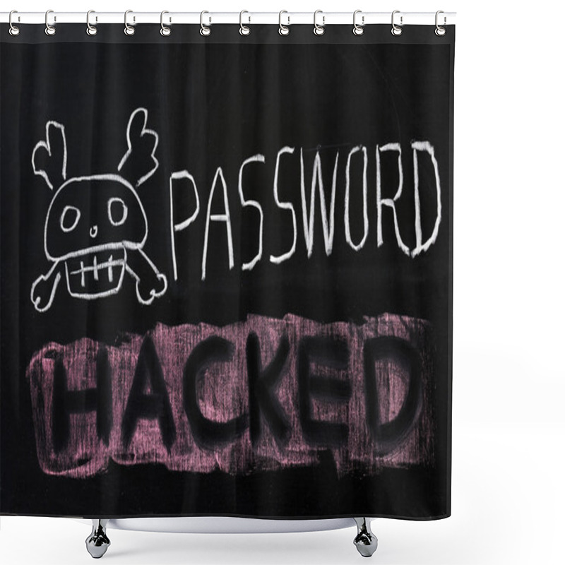 Personality  Password Hacked Shower Curtains