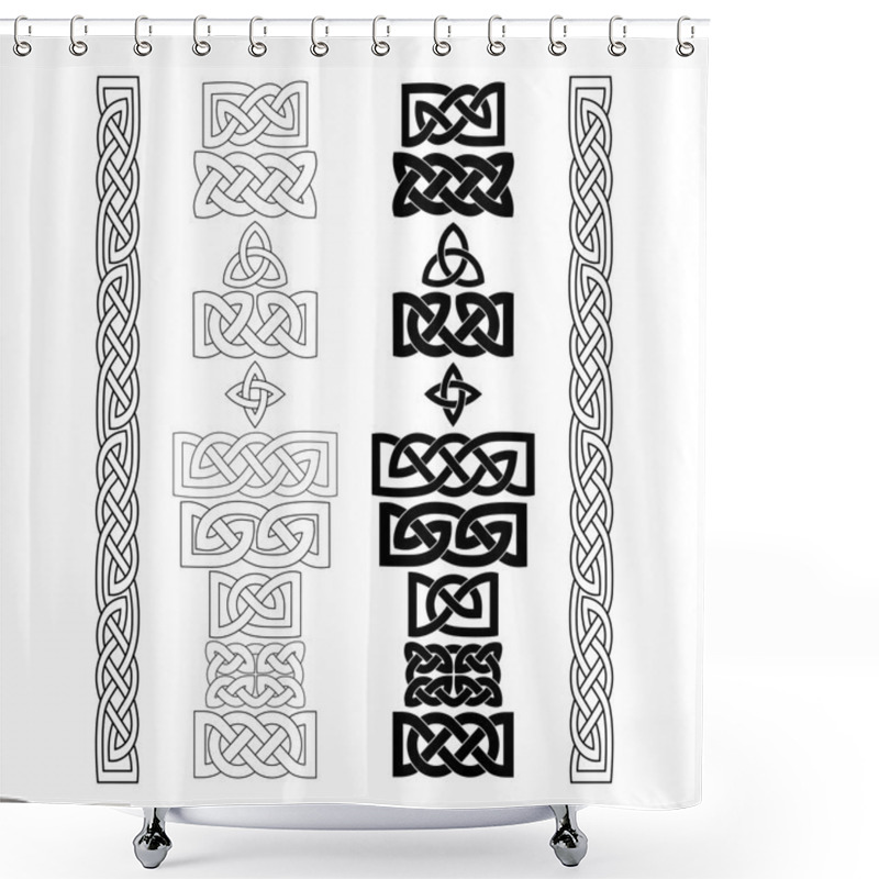 Personality  Celtic Knots, Patterns Shower Curtains