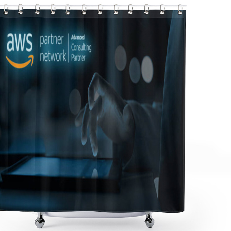 Personality  Leveraging The AWS Partner Network Driving Innovation And Success Through Strategic Collaboration Shower Curtains