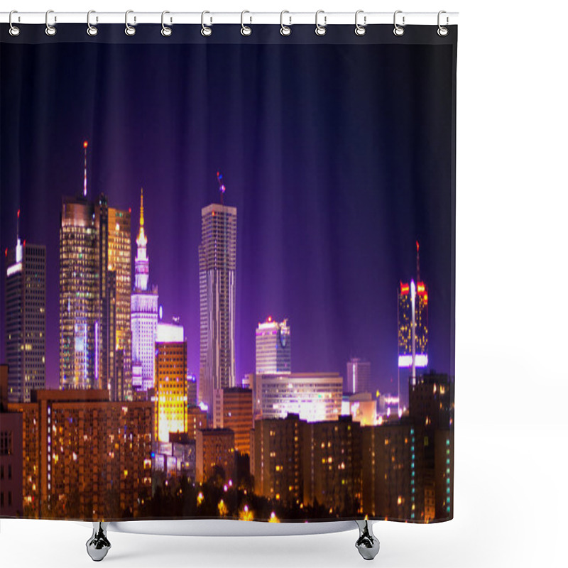 Personality  Warsaw Poland Shower Curtains