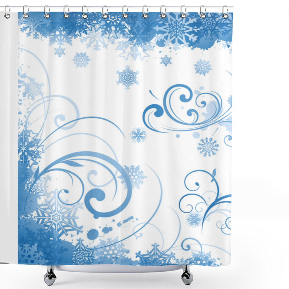 Personality  Beautiful Garden In The Park Shower Curtains