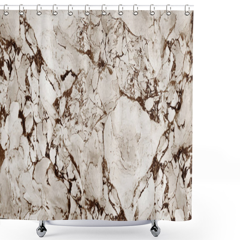 Personality  Natural Pattern Of Marble Glossy Marble Texture For Wall Tiles And Floor Tiles, Granite Shower Curtains