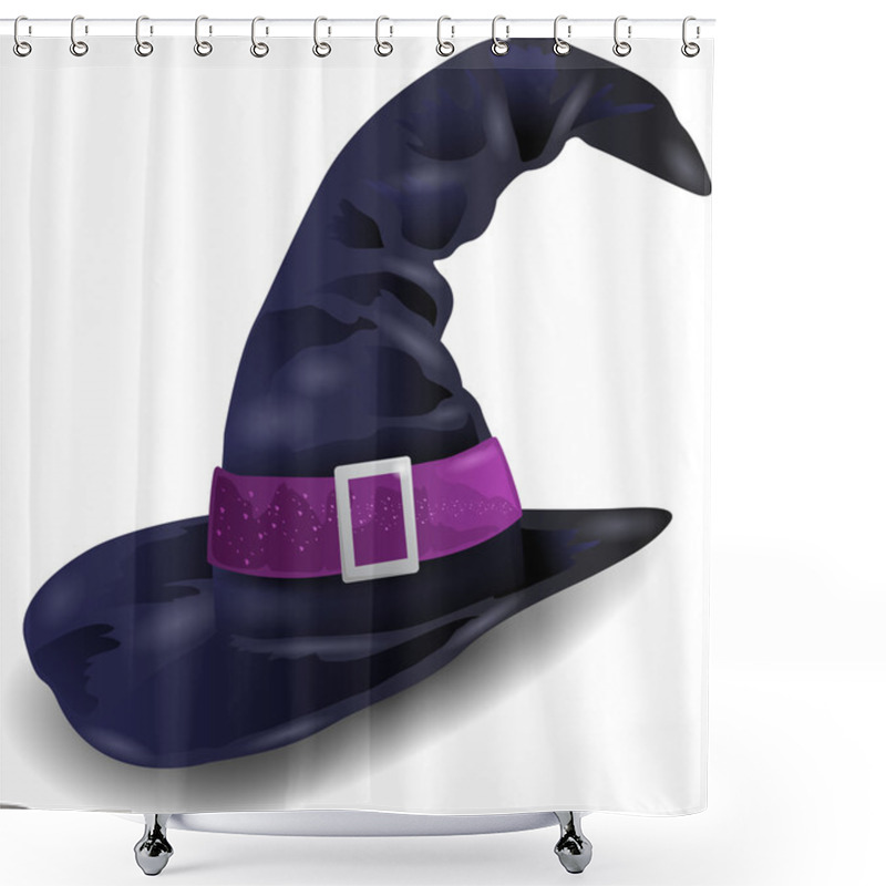 Personality  Witch's Hat Shower Curtains