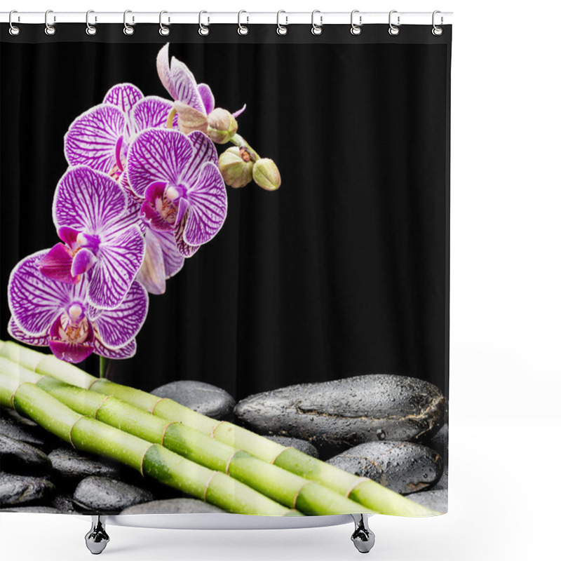 Personality  The Zen Stones Shower Curtains